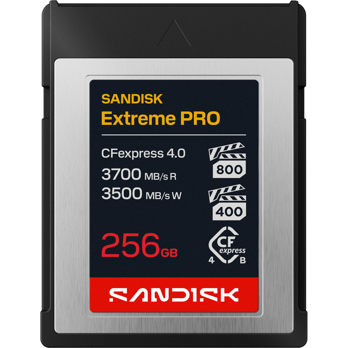 Tarjeta CFexpress Type B SanDisk 256GB Extreme PRO CFexpress 4.0 Type B - vista principal