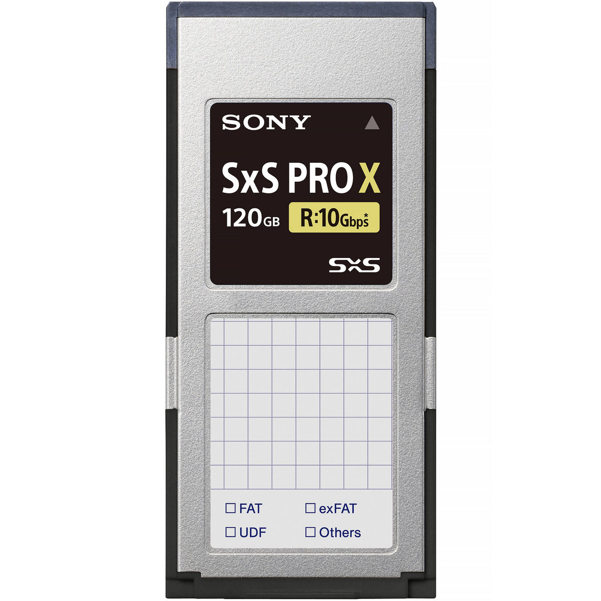 Tarjeta de memoria Sony 120GB SxS PRO X - vista principal