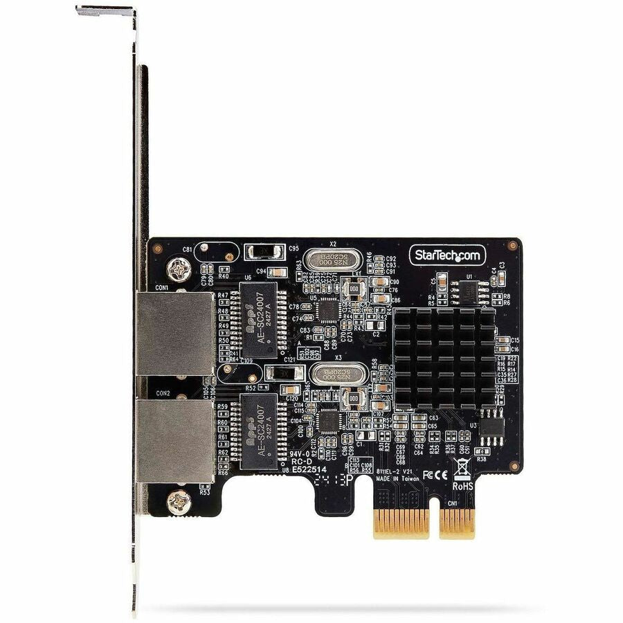 Tarjeta de Red StarTech.com StarTech 2-Port Gigabit PCIe Network Adapter Card - vista 5