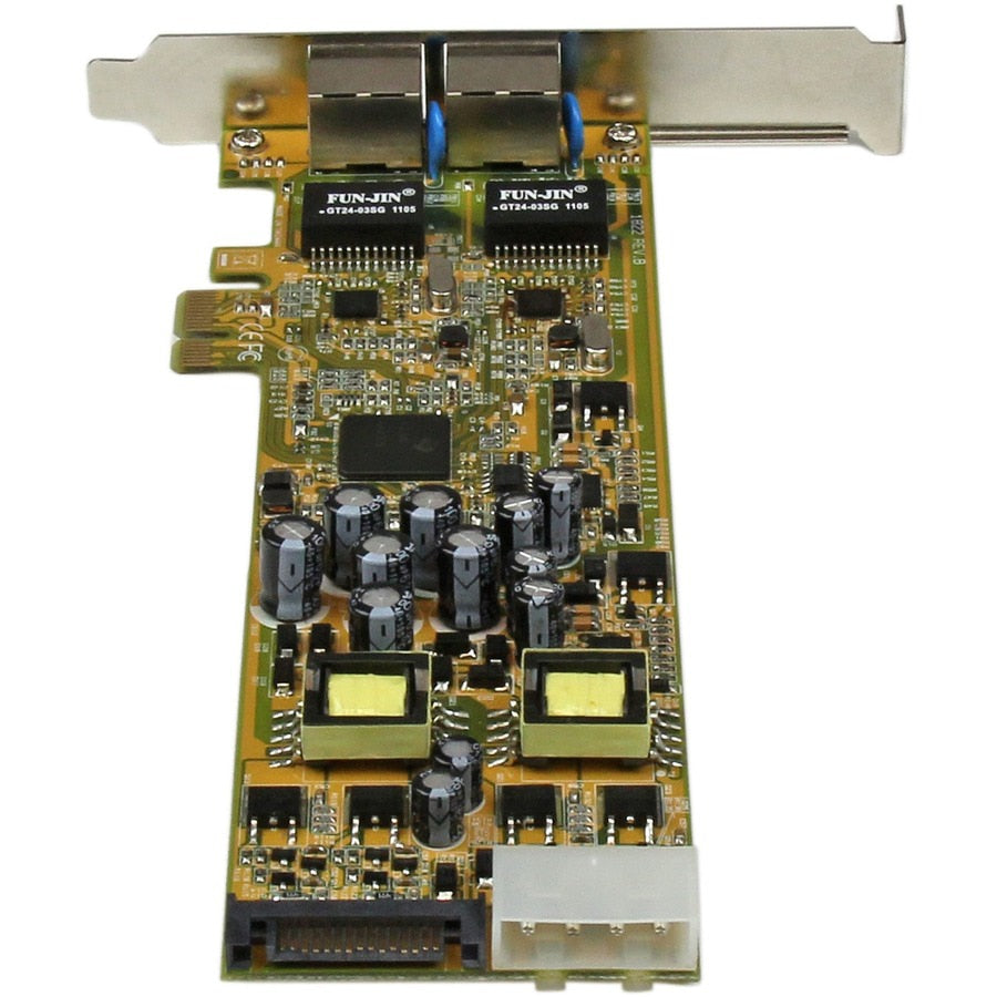 Tarjeta de Red StarTech.com StarTech Dual Port PCI Express Gigabit Ethernet Network Card Adapter - vista 5