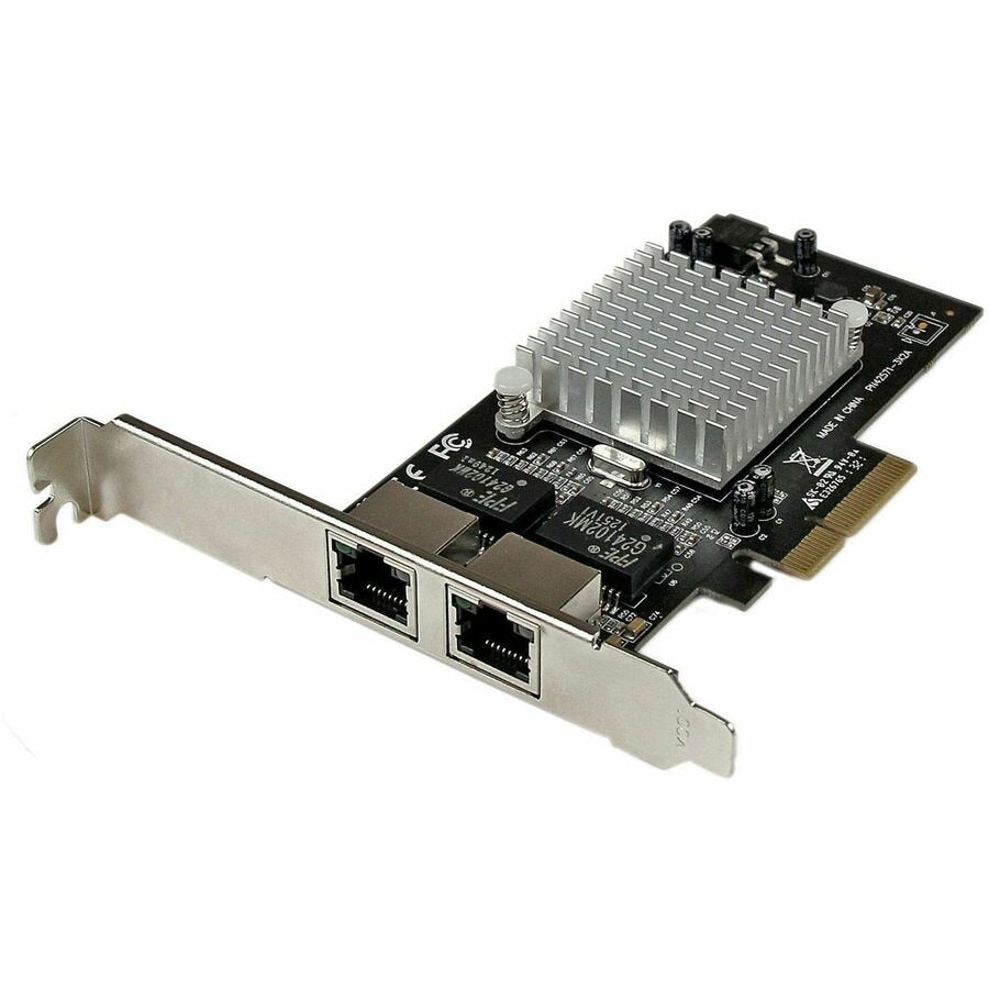 Tarjeta de Red StarTech.com StarTech Dual Port PCI Express (PCIe x4) Gigabit Ethernet Server Adapter Network C - vista 1