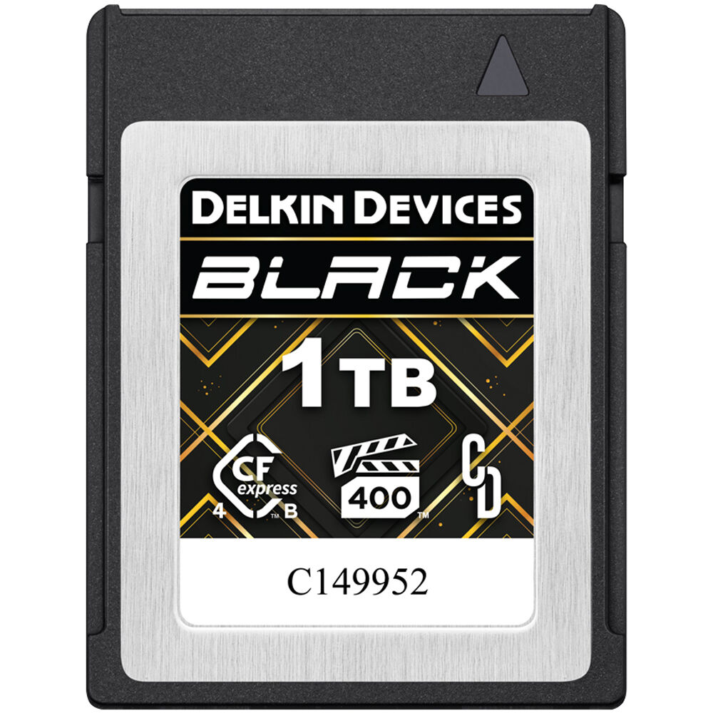 Tarjeta Delkin Devices 1TB BLACK CFexpress Type B 4.0 - vista principal