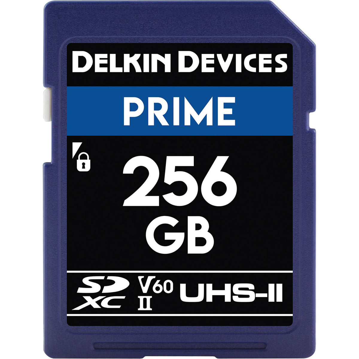 Tarjeta Delkin Devices 256GB PRIME UHS-II SDXC - vista principal