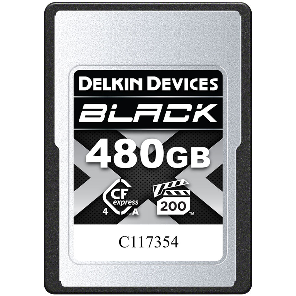 Tarjeta Delkin Devices 480GB BLACK CFexpress Type A 4.0 - vista principal