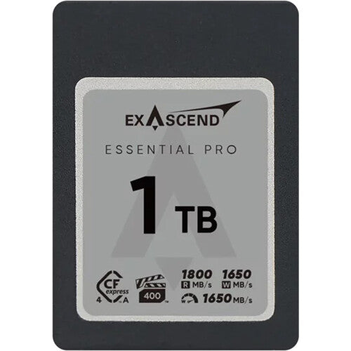 Tarjeta Exascend 1TB Essential Pro CFexpress 4.0 Type A - vista principal