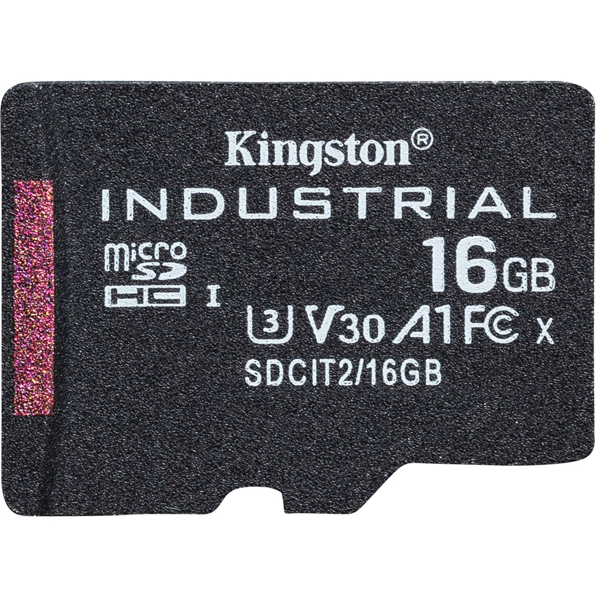 Tarjeta Kingston 16GB Industrial UHS-I microSDHC - vista principal