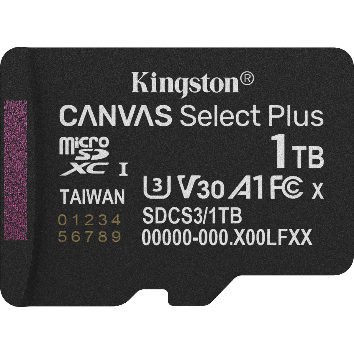 Tarjeta Kingston 1TB Canvas Select Plus UHS-I microSDXC - vista principal