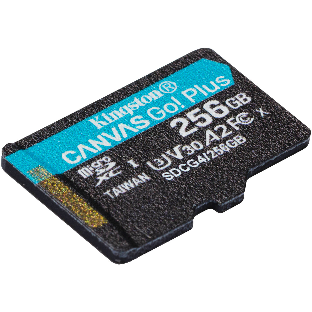 Tarjeta Kingston 256GB Canvas Go! Plus UHS-I microSDXC - vista frontal