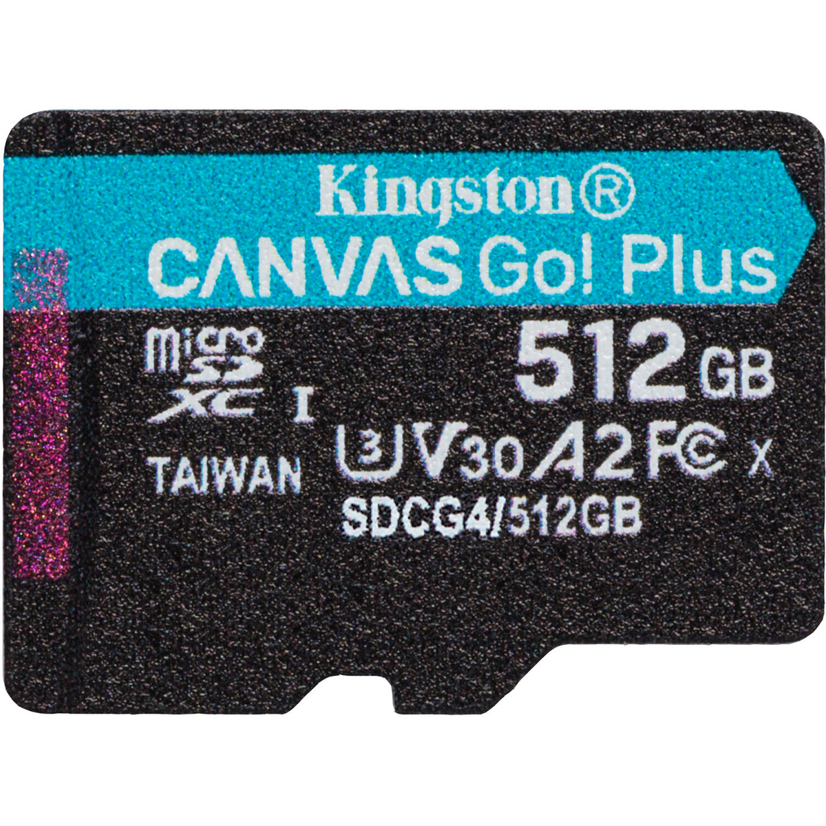 Tarjeta Kingston 512GB Canvas Go! Plus UHS-I microSDXC - vista principal