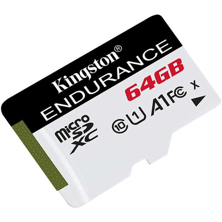 Tarjeta Kingston 64GB High Endurance UHS-I microSDXC - vista principal