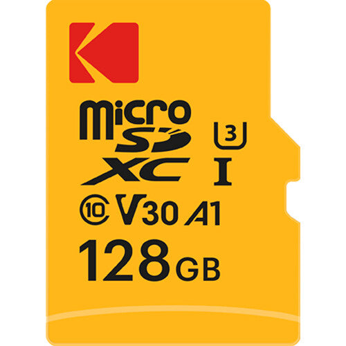 Tarjeta Kodak 128GB Ultra Performance UHS-I microSDXC con SD Adapter - vista principal