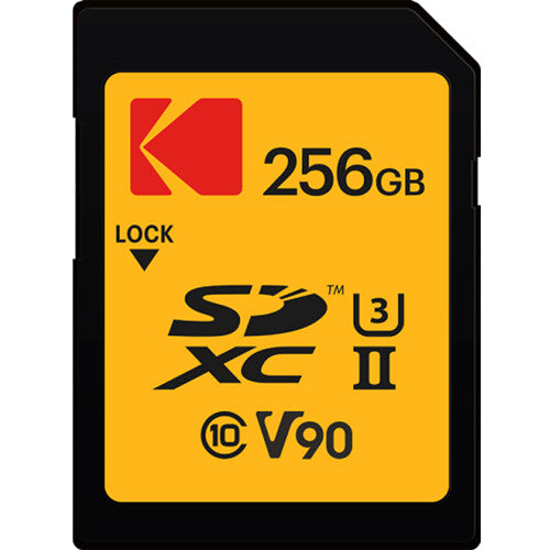 Tarjeta Kodak 256GB Ultra Pro Performance UHS-II SDXC - vista principal