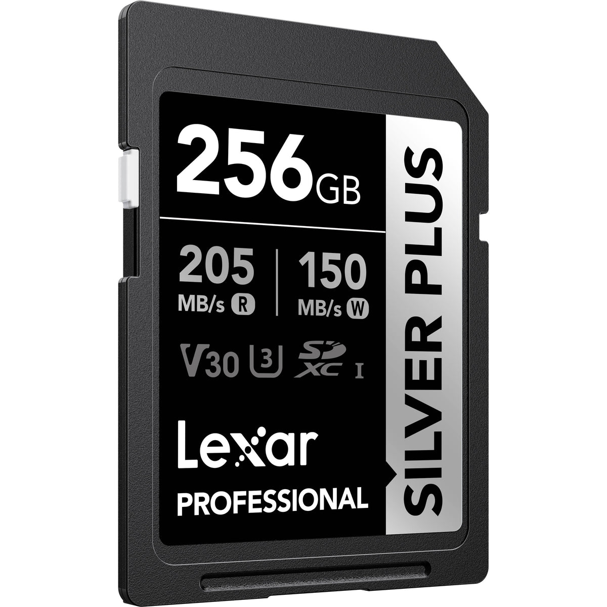 Tarjeta Lexar 256GB Professional SILVER PLUS UHS-I SDXC - contenido de la caja