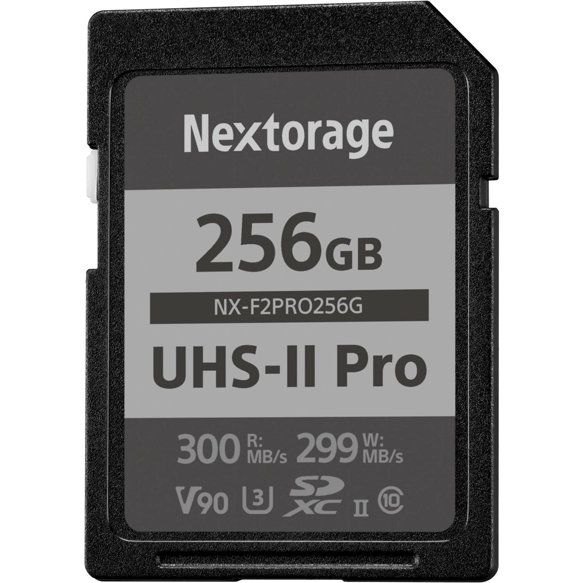 Tarjeta Nextorage 256GB NX-F2PRO Series UHS-II SDXC - vista principal