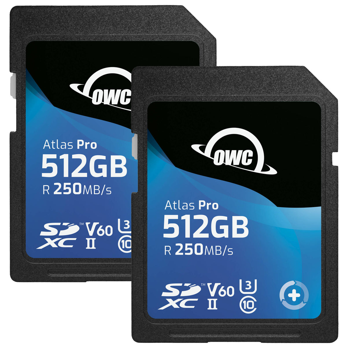 Tarjeta OWC 512GB Atlas Pro UHS-II SDXC (2-Pack) - vista principal