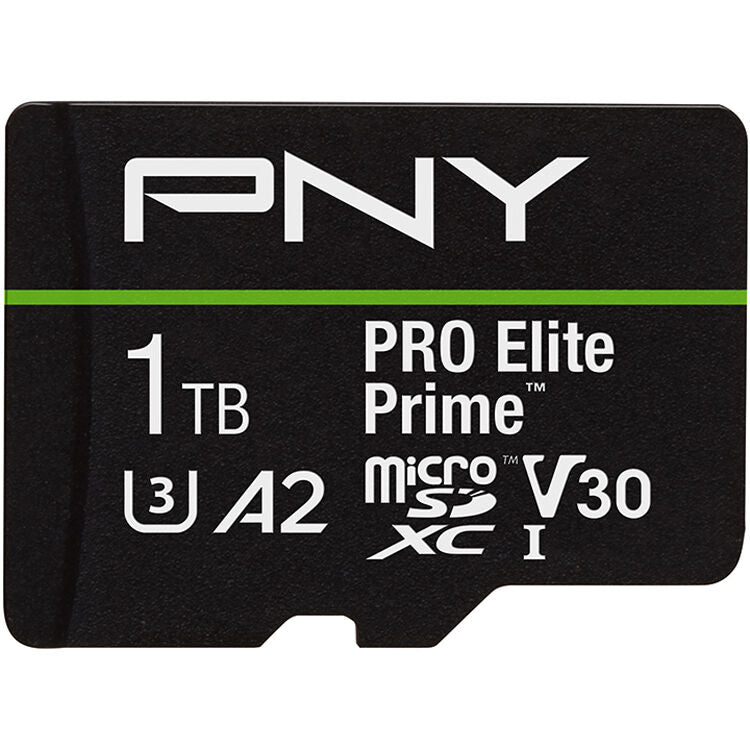 Tarjeta PNY 1TB PRO Elite Prime microSDXC con SD Adapter - vista principal