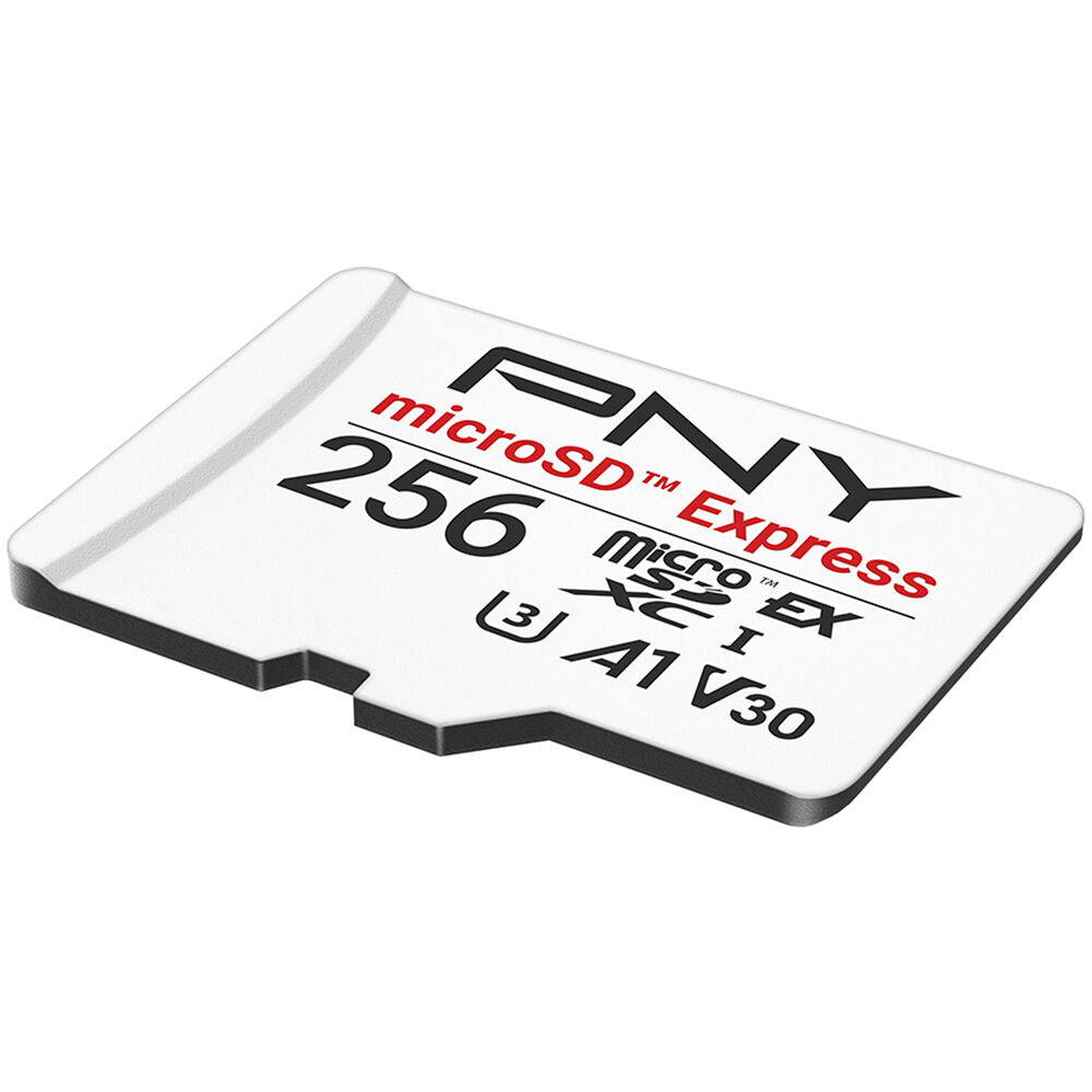Tarjeta PNY 256GB microSD Express - vista trasera