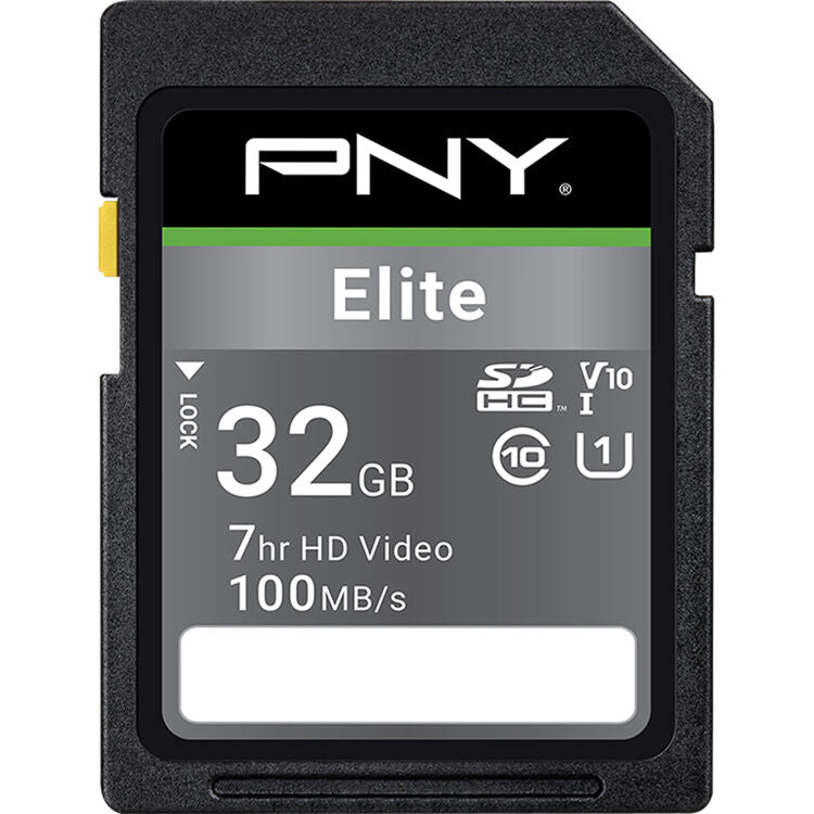 Tarjeta PNY 32GB Elite UHS-I SDHC (5-Pack) - vista principal
