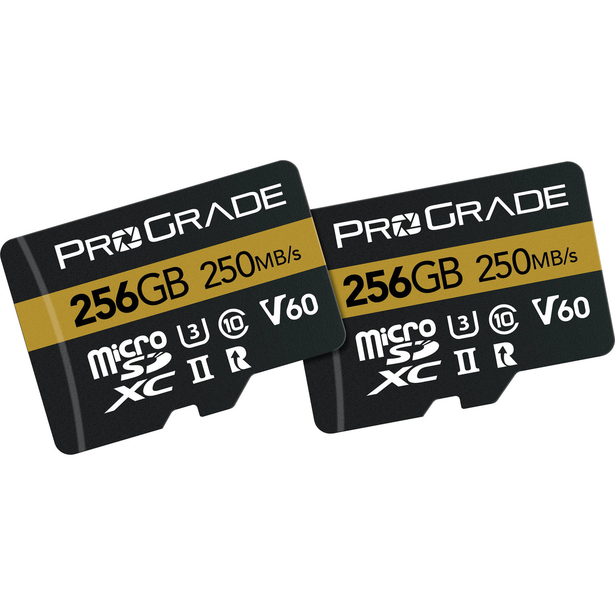Tarjeta ProGrade Digital 256GB UHS-II microSDXC con SD Adapter (2-Pack) - vista principal
