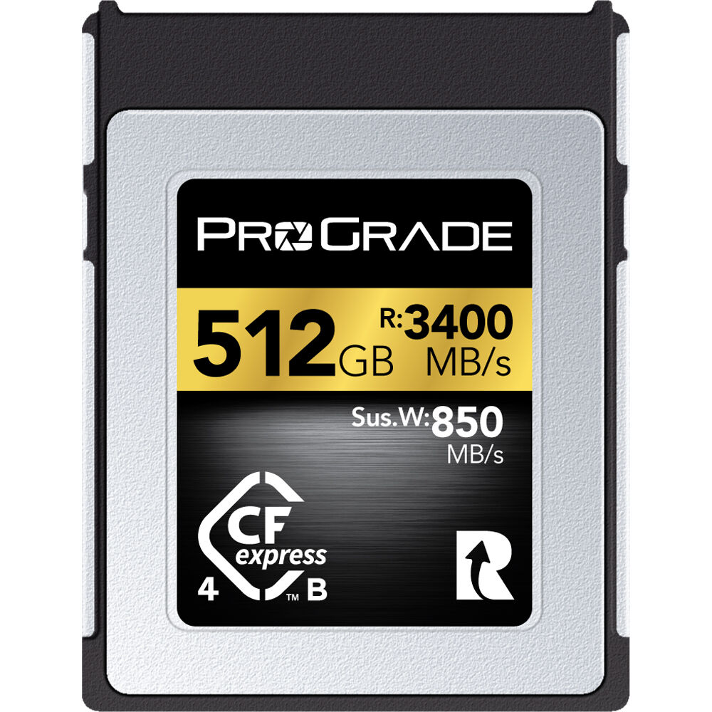 Tarjeta ProGrade Digital 512GB CFexpress 4.0 Type B Gold - vista principal