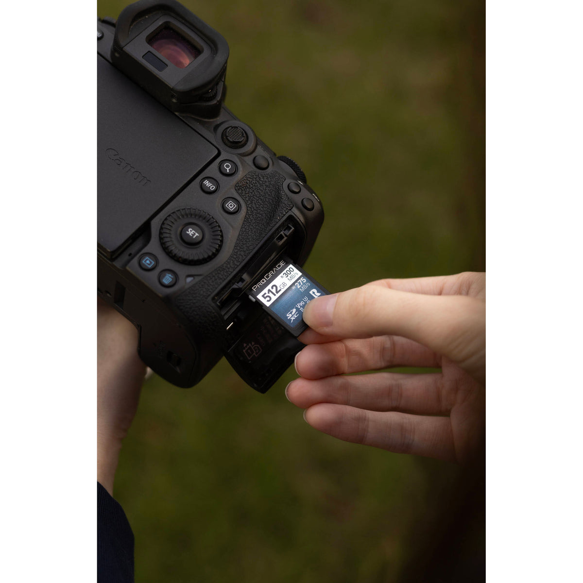 Tarjeta ProGrade Digital 512GB UHS-II SDXC Iridium - vista frontal