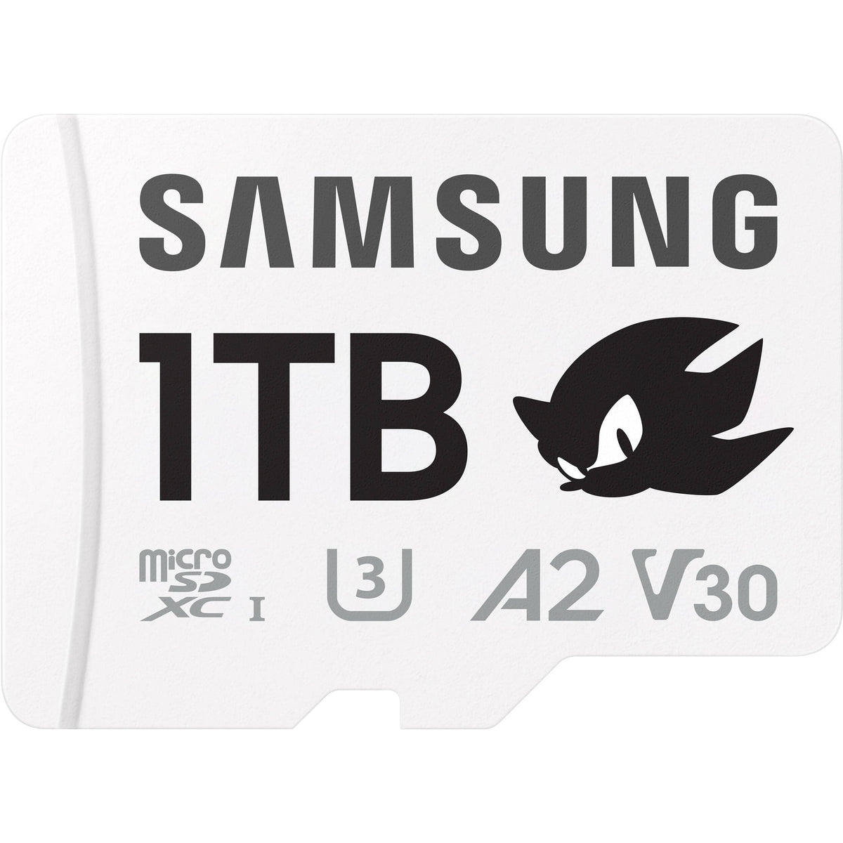 Tarjeta Samsung 1TB PRO Plus Sonic the Hedgehog UHS-I microSDXC con SD Adapter - vista frontal