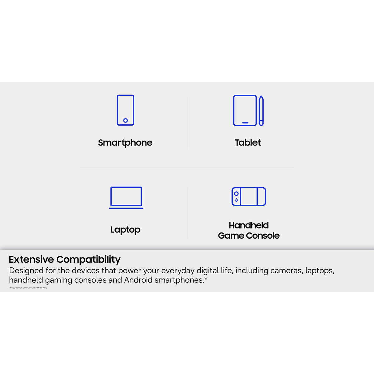 Tarjeta Samsung 1TB T7 UHS-I microSDXC - contenido de la caja