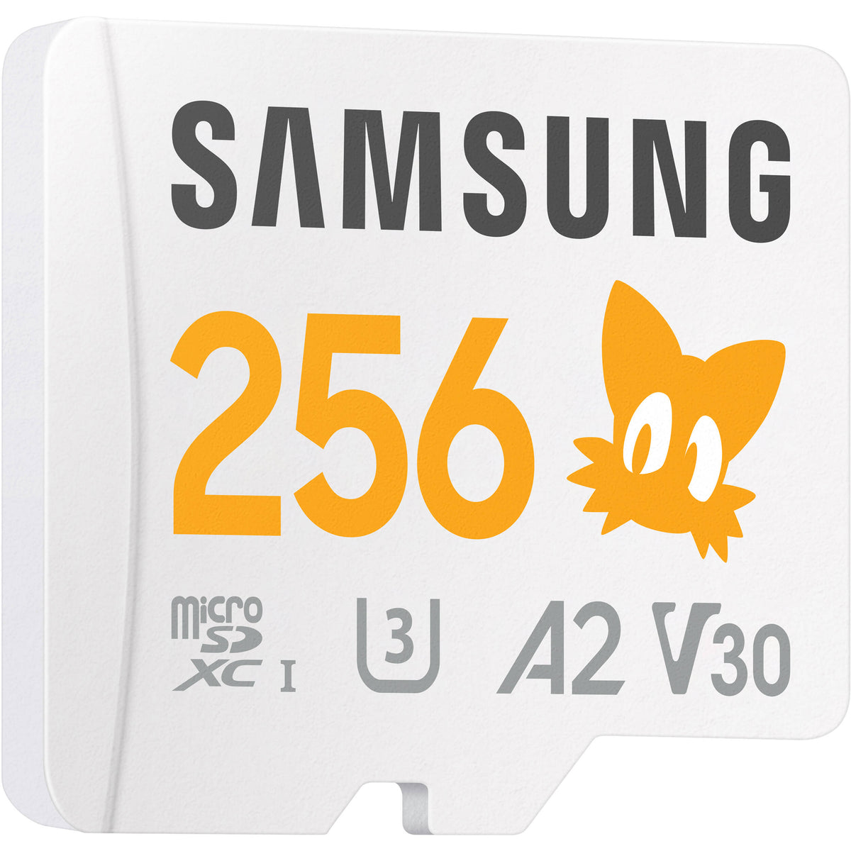 Tarjeta Samsung 256GB PRO Plus Sonic the Hedgehog UHS-I microSDXC con SD Adapter - vista trasera