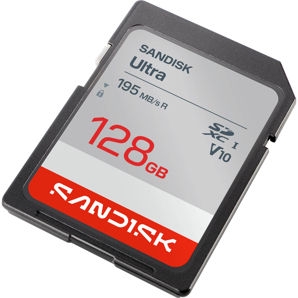 Tarjeta SanDisk 128GB Ultra UHS-I SDXC - vista trasera