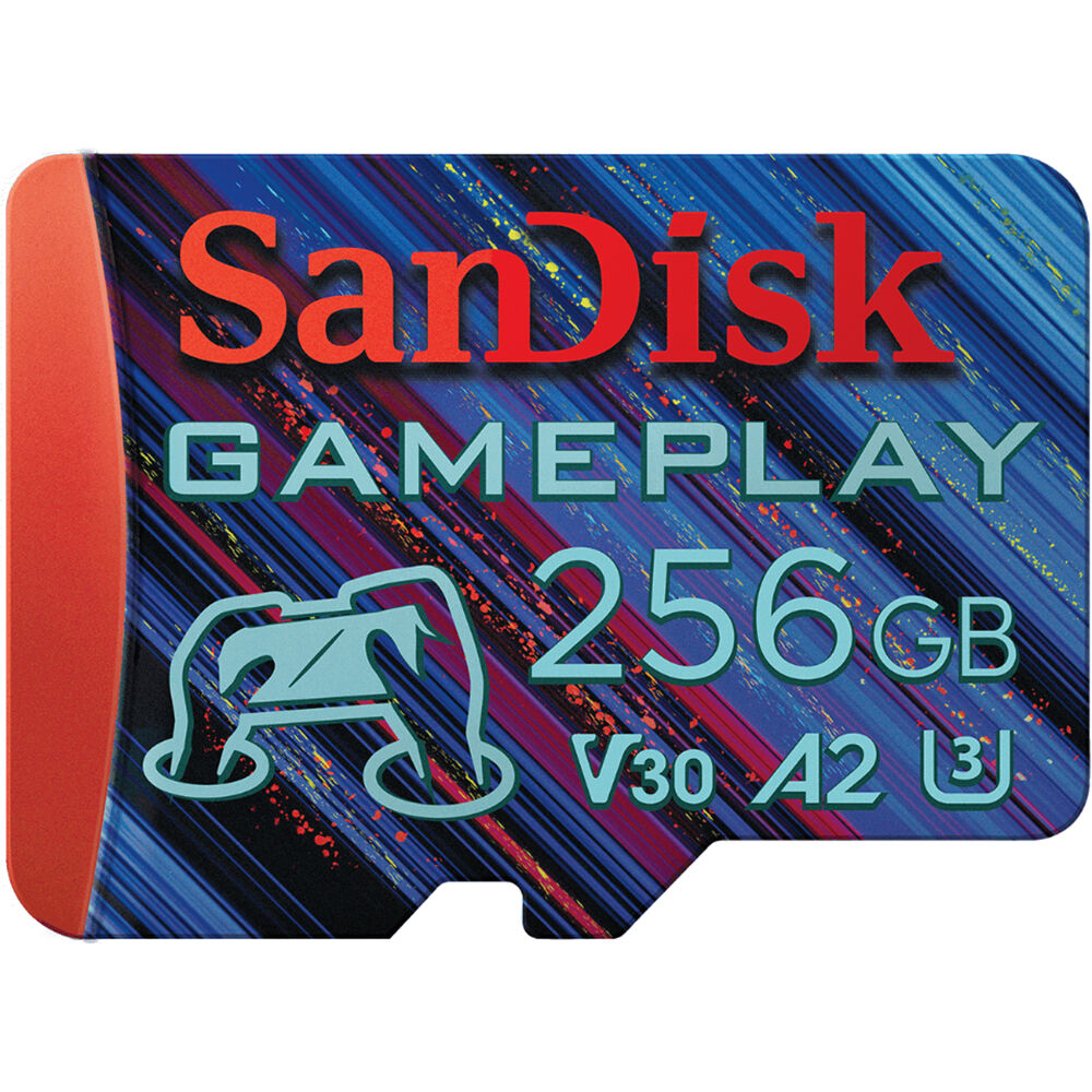Tarjeta SanDisk 256GB GamePlay UHS-I microSDXC - vista principal