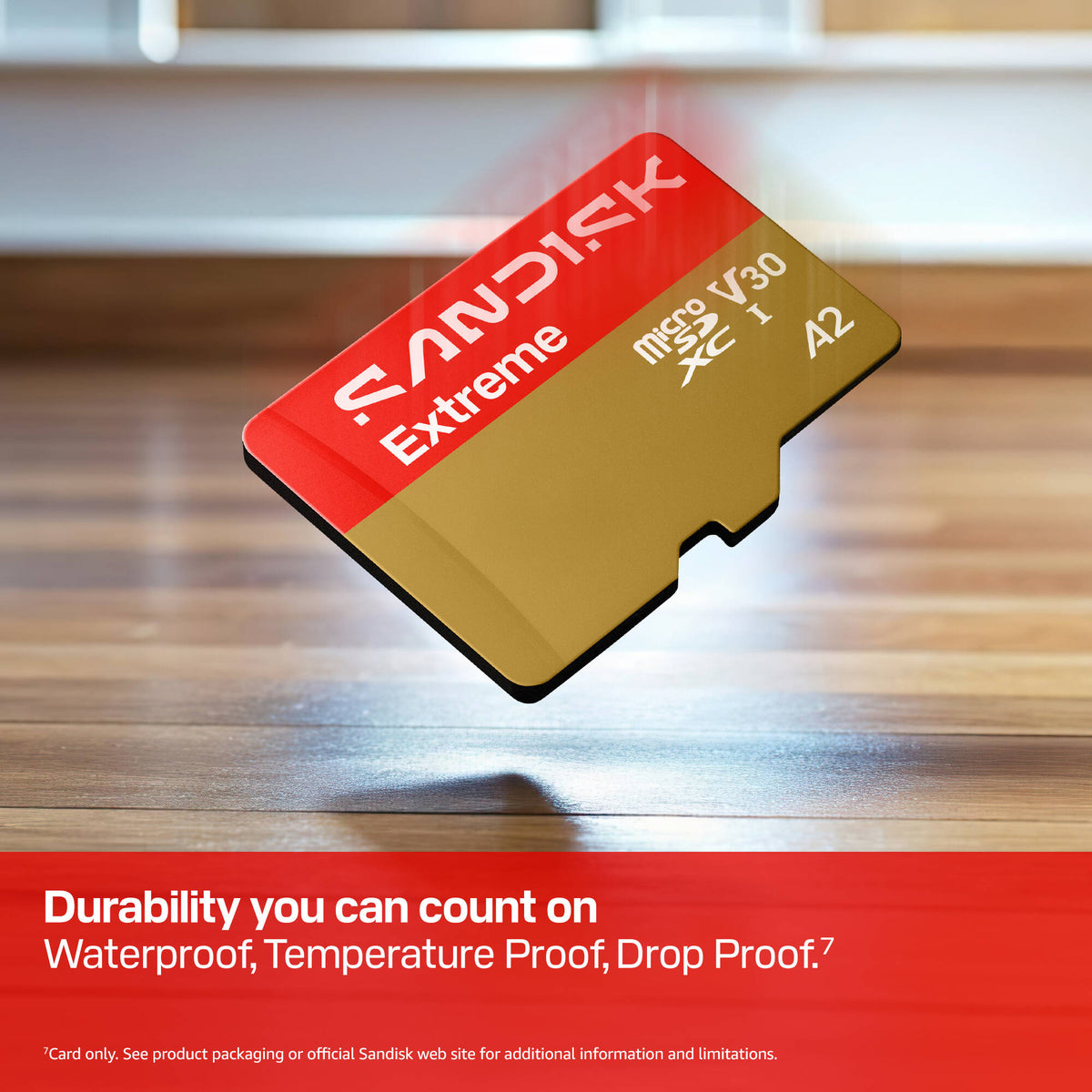 Tarjeta SanDisk 32GB Extreme UHS-I microSDHC - puertos y conexiones