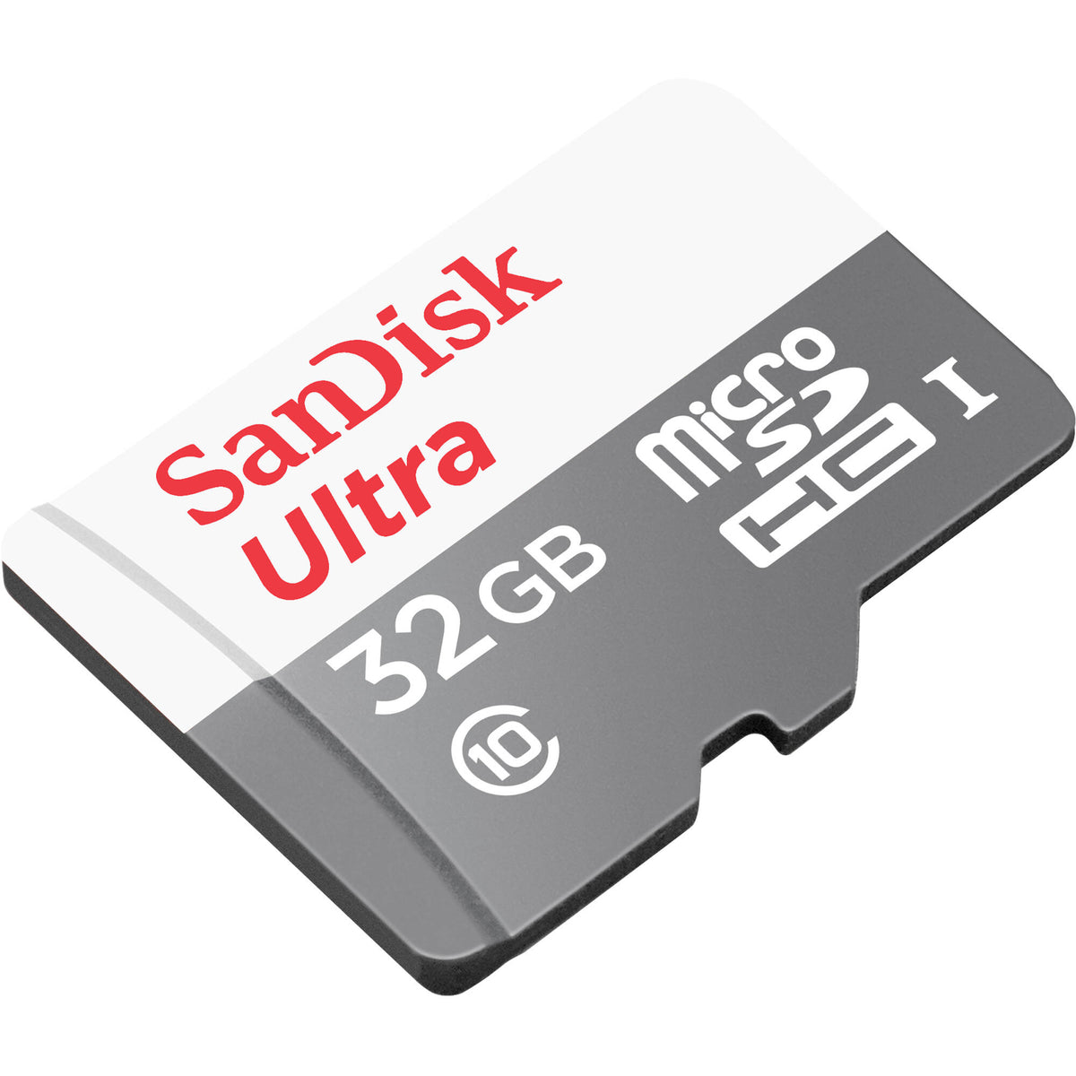 Tarjeta SanDisk 32GB Ultra UHS-I microSDHC con SD Adapter - vista trasera