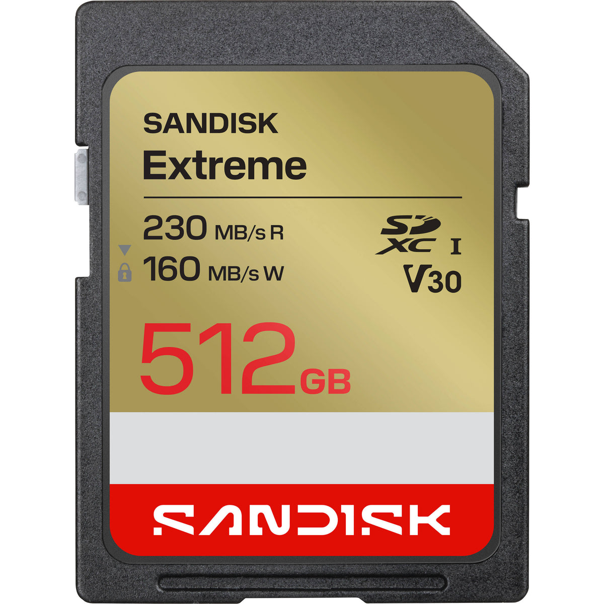 Tarjeta SanDisk 512GB Extreme UHS-I SDXC - vista principal