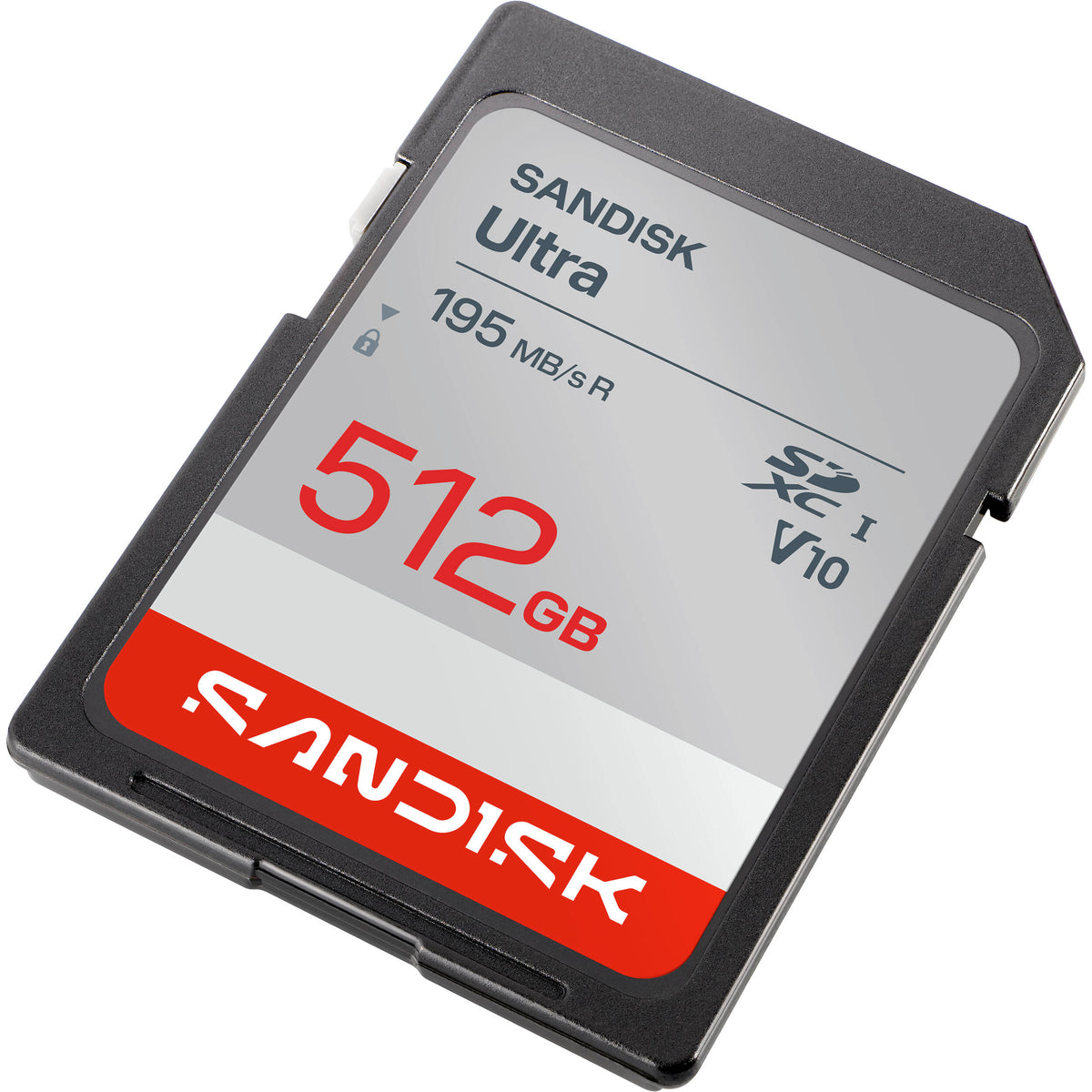 Tarjeta SanDisk 512GB Ultra UHS-I SDXC - vista trasera