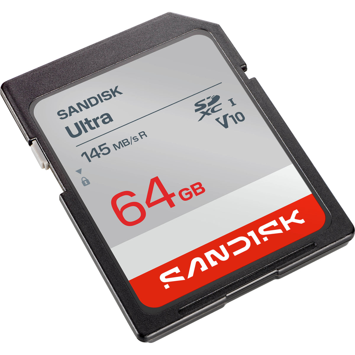 Tarjeta SanDisk 64GB Ultra UHS-I SDXC - vista frontal