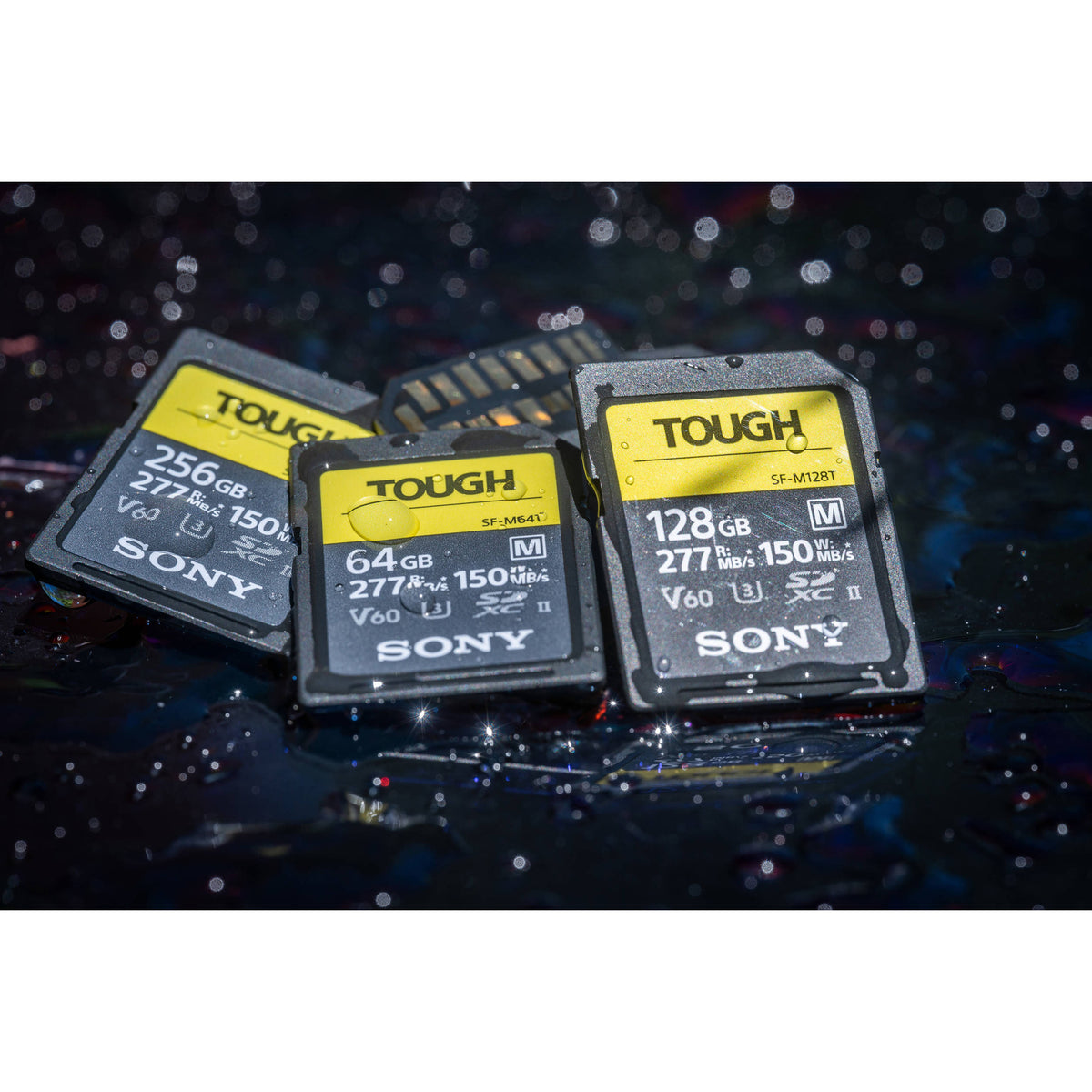 Tarjeta Sony 128GB SF-M Tough Serie UHS-II SDXC - detalle