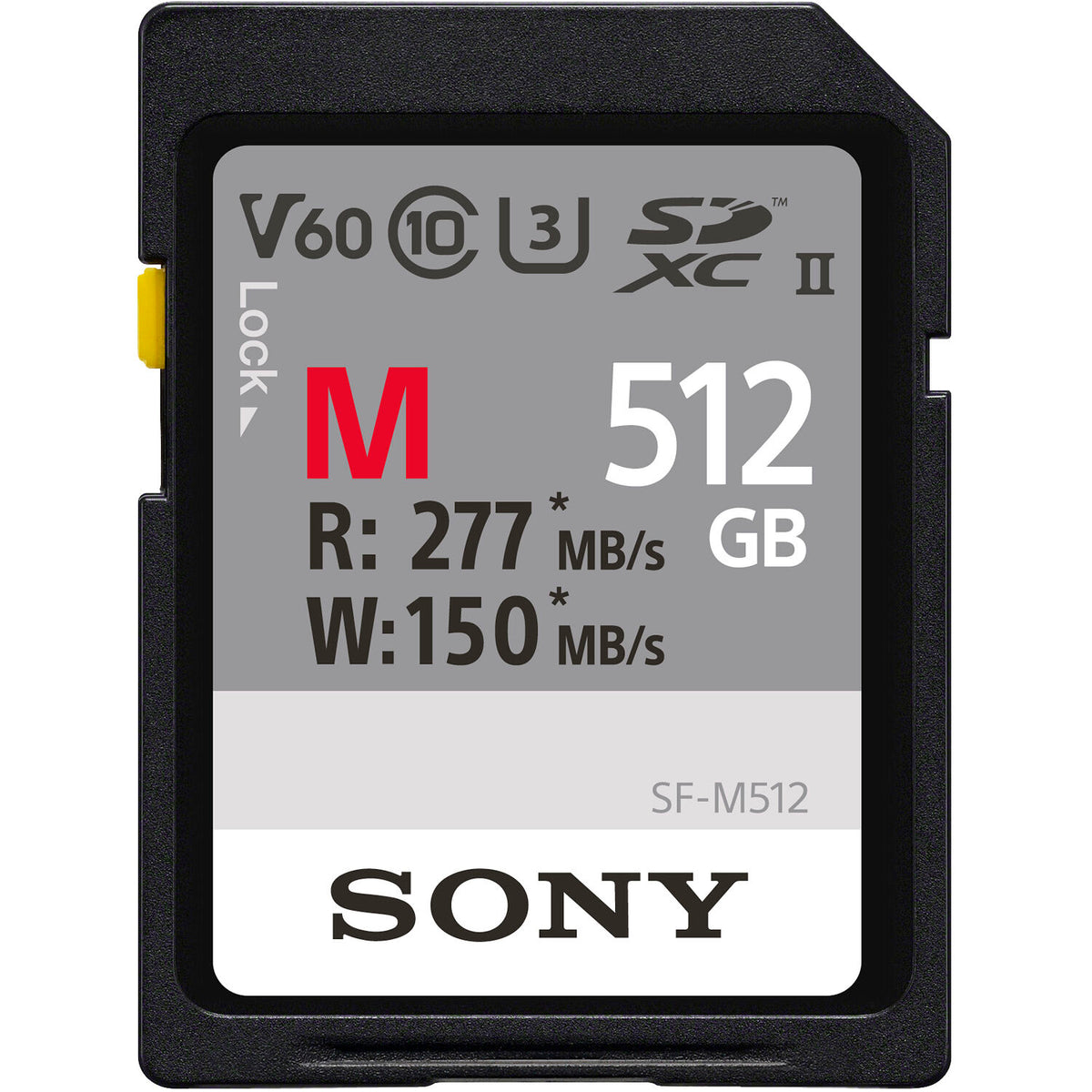 Tarjeta Sony 512GB SF-M UHS-II SDXC - vista principal