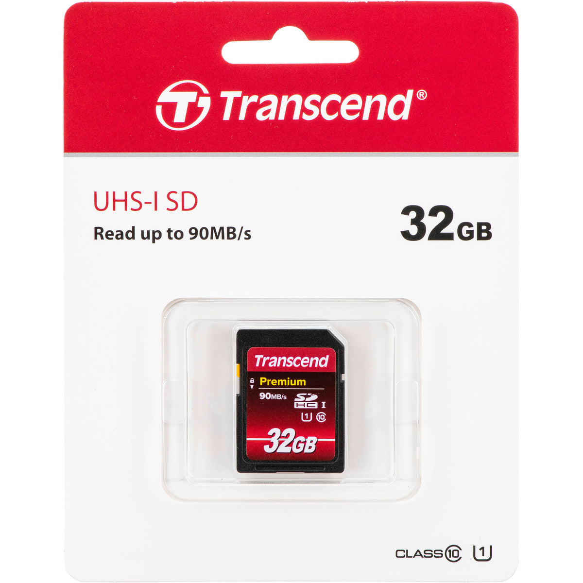 Tarjeta Transcend 32GB Premium UHS-I SDHC - vista principal