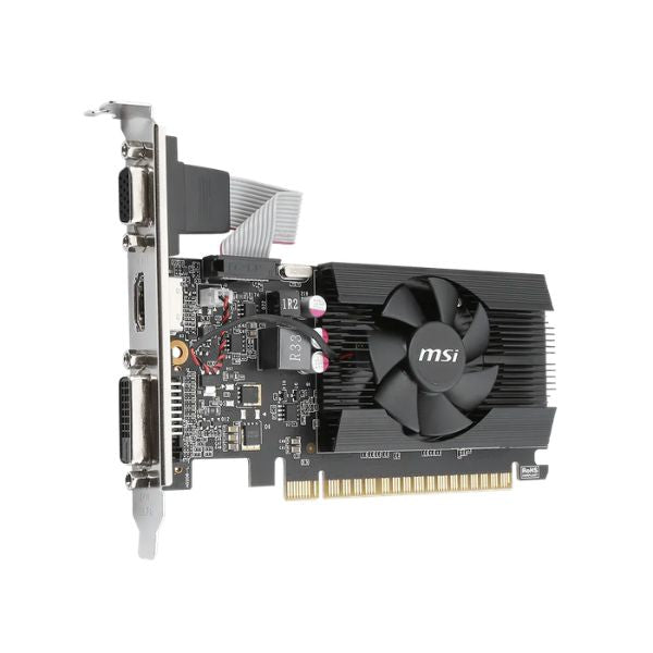 Tarjeta de Video MSI GeForce GT 710 2GB GDDR3 64-bit HDMI/DVI - 912-V809-4415