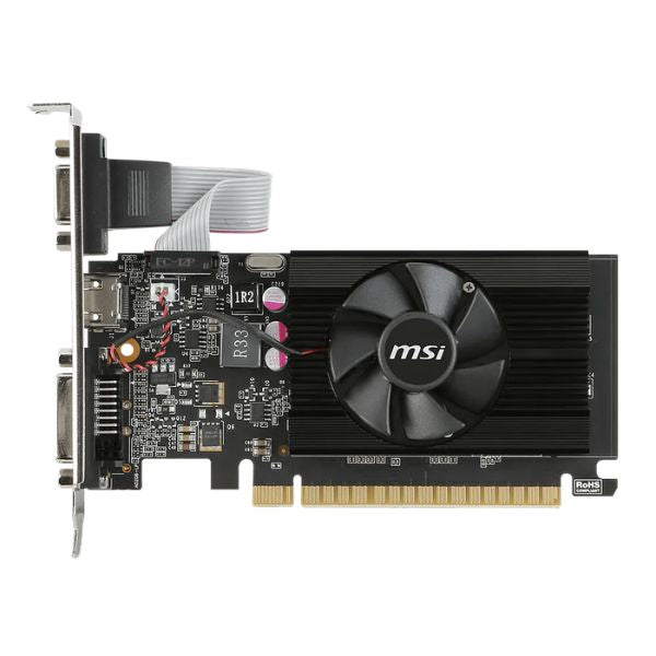 Tarjeta de Video MSI GeForce GT 710 2GB GDDR3 64-bit HDMI/DVI - 912-V809-4415
