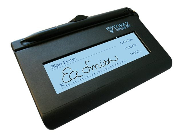 Terminal de Firma Topaz SignatureGem LCD1x5 T-LBK462-BSB-R - vista 3