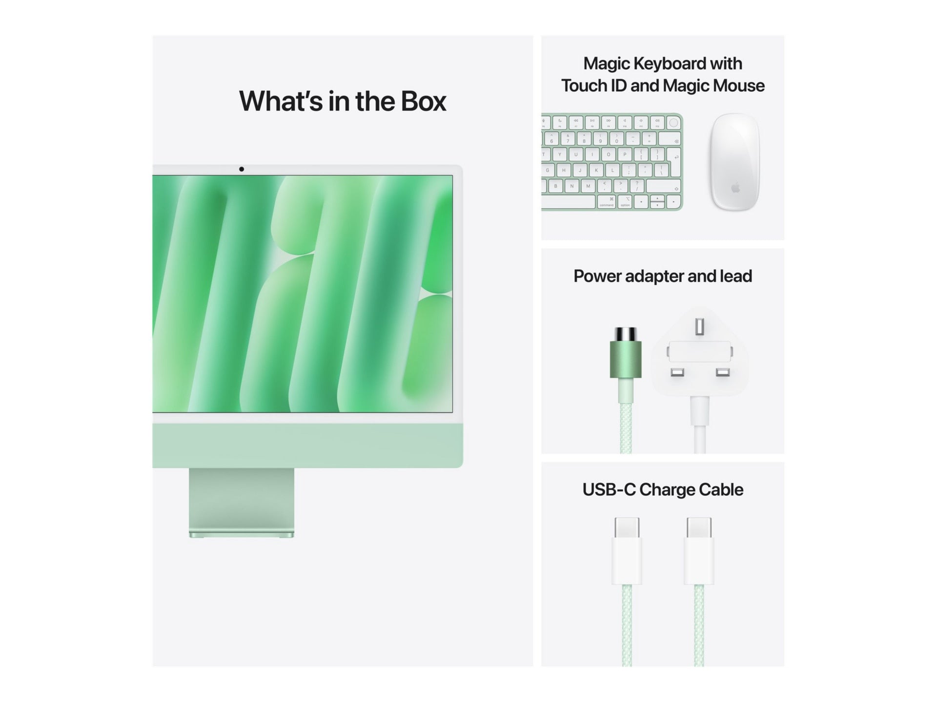 Todo en Uno Apple iMac MWUY3LL/A, Apple M4 10 Núcleos, 16GB, 256 GB SSD - vista 7