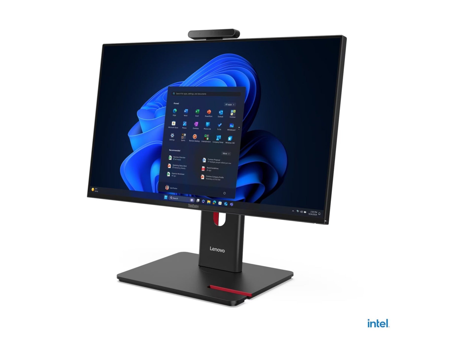 Todo en Uno Lenovo ThinkCentre M70a Gen 6, Intel Core Ultra 5 285 10 Núcleos, 32GB DDR5, 256GB SSD, Táctil - vista 1