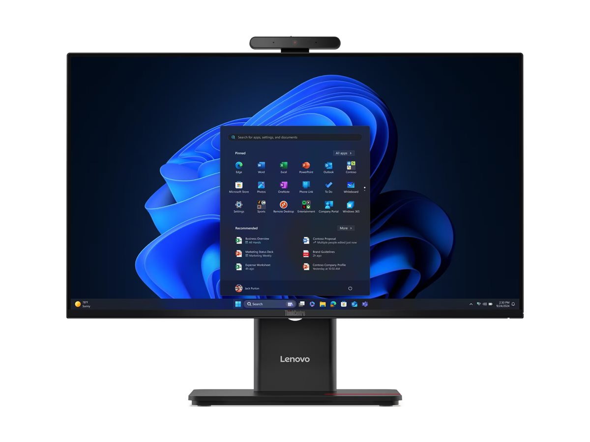 Todo en Uno Lenovo ThinkCentre M70a Gen 6, Intel Core Ultra 5 285 10 Núcleos, 32GB DDR5, 256GB SSD, Táctil - vista 3