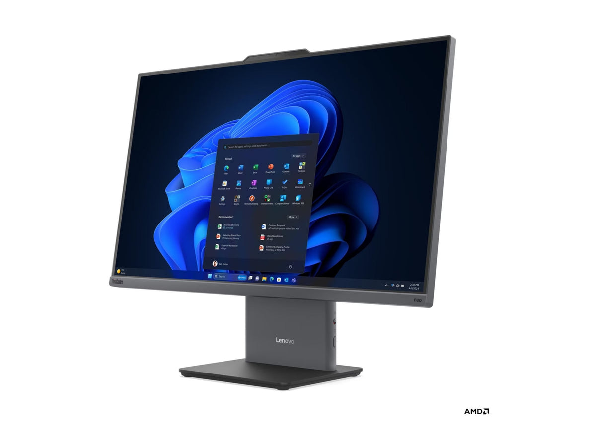 Todo en Uno Lenovo ThinkCentre neo 55a 24 Gen 6, AMD Ryzen 7 250 8 Núcleos, 16GB DDR5, 512 GB SSD, AMD Radeon - vista 1
