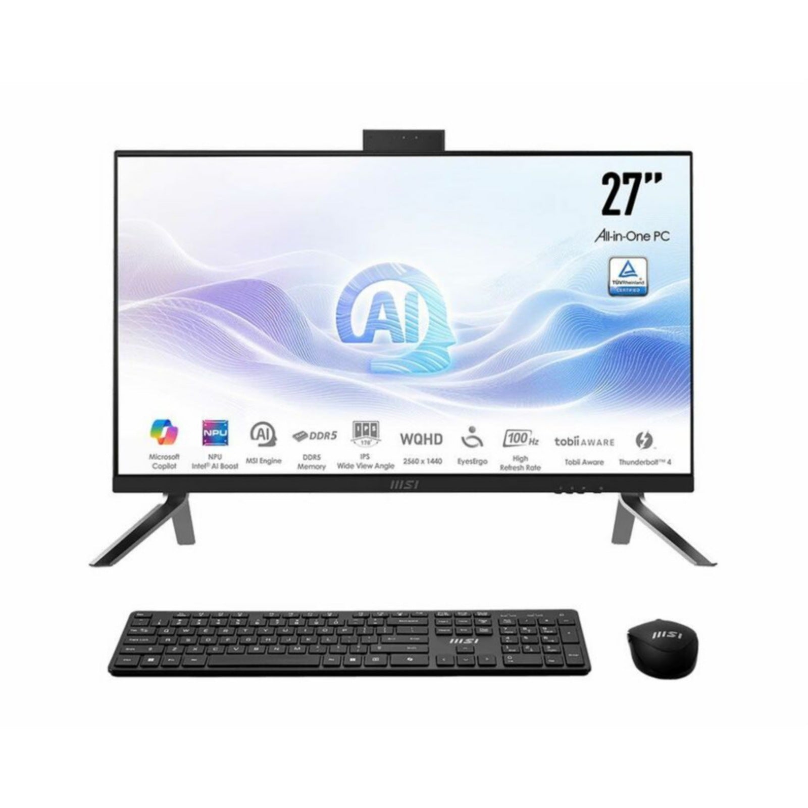 Todo en Uno MSI Modern MODERN AM273Q AI 1UM-039US, Intel Core Ultra 5 125H 14 Núcleos, 16GB DDR5, 1 TB PCI Exp - vista 5