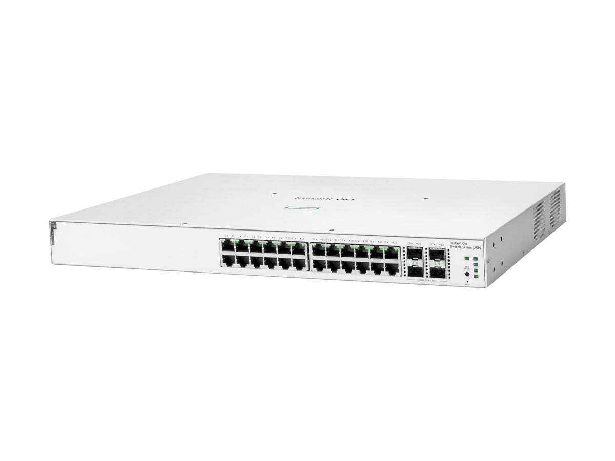 Transceptor de Red HPE Networking Instant On 1930 24G Class4 PoE 4SFP/SFP+ 370W Switch - vista 1