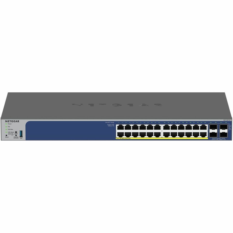 Transceptor de Red Netgear Gigabit PoE+ Smart Switches - vista 1