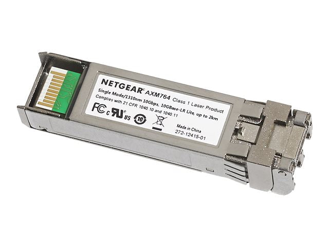 Transceptor de Red Netgear ProSAFE 10 Gigabit Base-LR Lite SFP+ Single Mode Module - vista 1