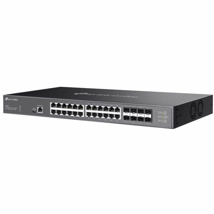 Transceptor de Red Omada 24-Port 10GBASE-T L2+ Managed Switch - vista 3